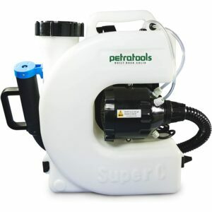 La mejor opción de pulverización para patio de mosquitos: pulverizador de mochila con máquina nebulizadora eléctrica PetraTools
