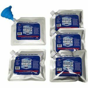 Найкращий пакет з льодом для охолоджуваного варіанту: пакети для льоду розміром з обідній мішок Cooler Shock