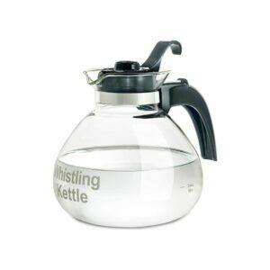 האפשרות הטובה ביותר לקומקום תה שורק: CAFÉ BREW COLLECTION קומקום תה שורק זכוכית