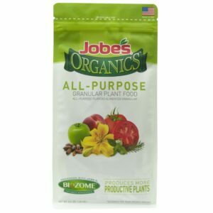 De beste meststof voor pompoenen Optie: Jobe's Organics All Purpose Plant Food Fertilizer