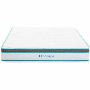 A melhor opção de colchão Rv: Linenspa 8 " Memory Foam e Innerspring Hybrid