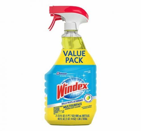 Лучший вариант дезинфицирующих спреев, очистителей и салфеток: Windex Disinfectant Multi-Surface Cleaner