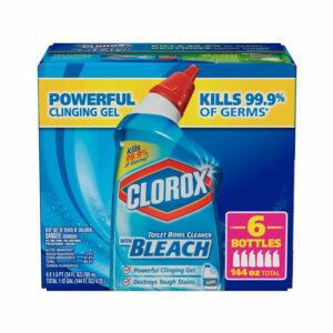 Najlepšia možnosť čističa kúpeľne: čistič toaletných misiek Clorox s bielidlom
