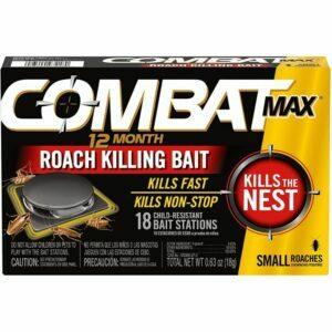 La mejor opción de cebo para cucarachas: Combat Max 12 Month Roach Killing Bait