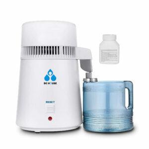 La mejor opción de dispensador de agua para mostrador: DC HOUSE Máquina destiladora de agua de 1 galón
