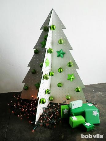 Como fazer uma árvore de Natal - Etapa 9