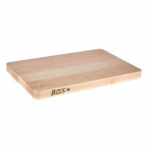 As melhores opções de tábuas de corte de madeira: John Boos Block Maple Wood Edge Grain Cutting Board