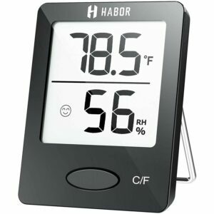 Opsi Termometer Dalam Ruangan Terbaik: Termometer Dalam Ruangan Habor Hygrometer