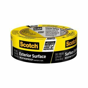 La mejor opción de cinta de pintor: Cinta de pintor para superficies exteriores ScotchBlue