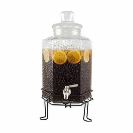 La mejor opción de dispensador de bebidas: Dispensador de bebidas de vidrio de 2,5 galones Redfern