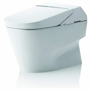 A melhor opção de banheiros inteligentes: toalete Toto Neorest 700H com descarga dupla