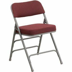 La mejor opción de silla de costura: silla plegable de metal serie HERCULES de Flash Furniture