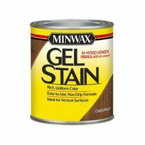 A melhor opção de tinta para madeira: Minwax Gel Stain