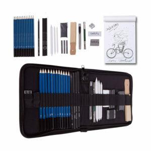 La mejor opción de lápices de dibujo: Bellofy Drawing Kit Artists Supplies