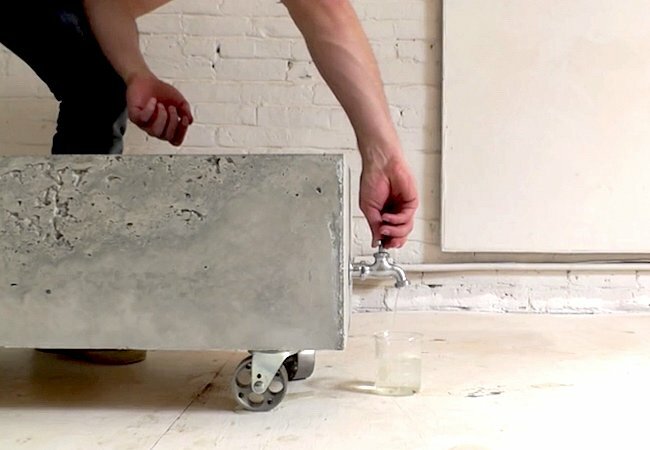Como fazer uma plantadeira de concreto - Etapa 6