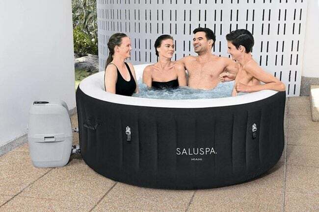 Надувные бассейны для взрослых Вариант Bestway SaluSpa Miami Надувная гидромассажная ванна