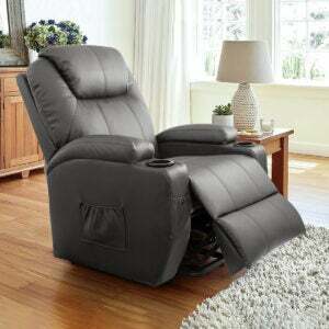 Лучшие кресла для отдыха для сна: массажное кресло с подогревом и электроприводом с тремя стойками
