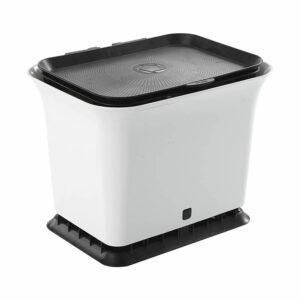 Labākā komposta tvertne uz galda: pilna apļa svaiga gaisa virtuves komposta tvertne bez smaržas