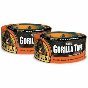 Nejlepší možnost páskové pásky: Gorilla Black Duct Tape