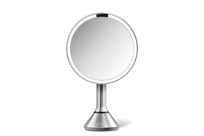 Najbolja opcija ogledala za ispraznost: jednostavno ljudsko ogledalo za šminkanje s 8 okruglih senzora