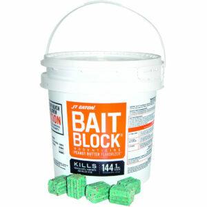 Las mejores opciones de veneno para ratones: JT Eaton 166004709-PN Bait Block Rodenticide Anticoagulant Bait
