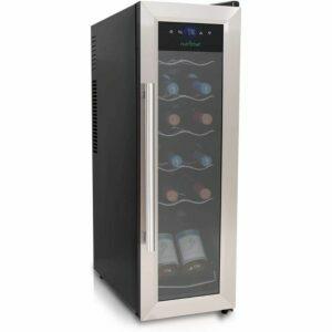Najbolja opcija za hladnjake za vino: hladnjak za hladnjak za vino NutriChef s 12 boca PKCWC12