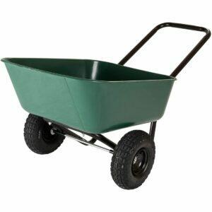 A melhor opção de carrinho de mão: carrinho de mão de duas rodas Garden Star Garden Barrow