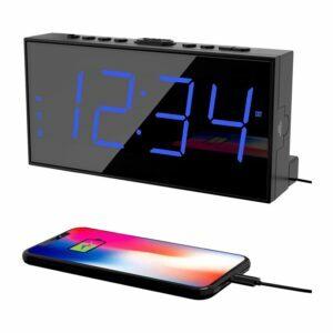 De beste klokradio-optie: PPLEE Digital Dual Alarms Clock