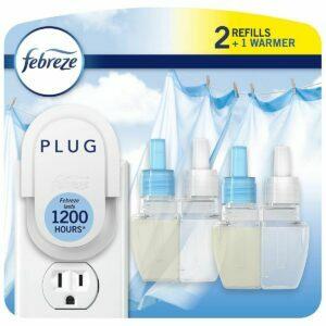 De beste plug-in luchtverfrisser-optie: Febreze geur-eliminerende plug-luchtverfrisser