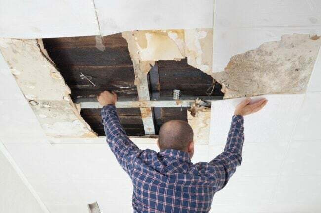 Coût de réparation du plafond