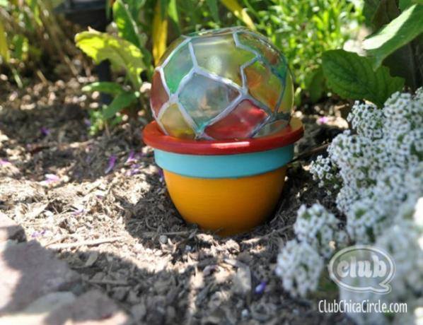 DIY Witraż - Garden Globe