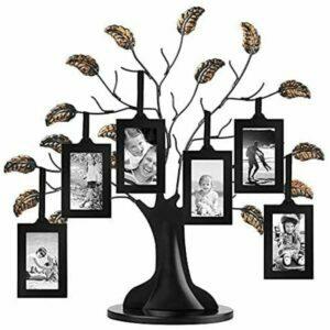 A melhor opção de presentes fotográficos: árvore genealógica Americanflat com porta-retratos pendurados