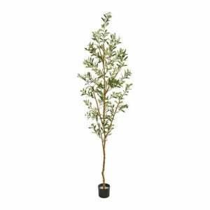 Los mejores árboles como opción de regalo: casi naturales 82 árboles de seda artificial de olivo
