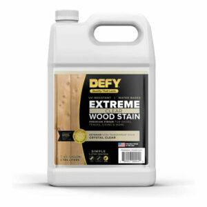 Det bästa alternativet för staketfläck: DEFY Extreme 1 Gallon Exterior Wood Stain