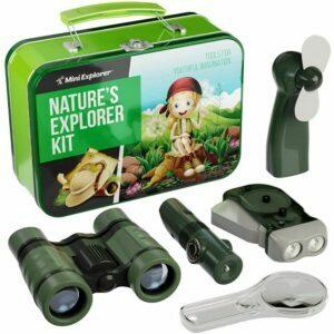 La mejor opción de binoculares para niños: Mini Explorer Explorer Kit para niños