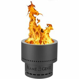 Bedste røgfri Fire Pit Option: HY-C FG-16 Flame Genie Portable Røgfri Fire Pit