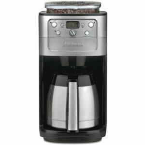 Найкраща кавоварка з опціями подрібнювача: теплова кавоварка Cuisinart DGB-900BC