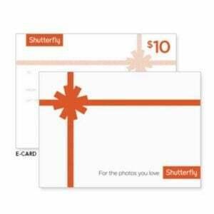 Geriausias asmeninių dovanų pasirinkimas: „Shutterfly“ dovanų kortelės