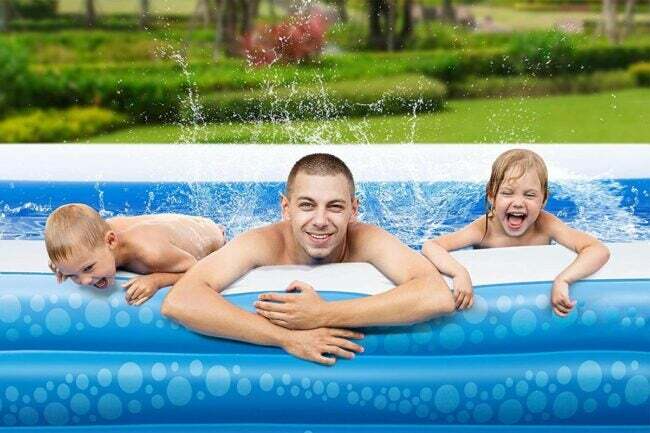 Yetişkinler için Şişme Havuz Seçeneği Hesung Şişme Yüzme Havuzu