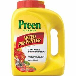 Найкращий засіб для знищення бур’янів для клумб: Preen 2464110 Garden Weed Preventer