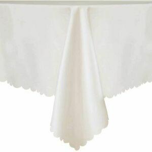 As melhores opções de toalhas de mesa: toalha de mesa retangular LUSHVIDA - microfibra lavável