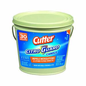 Nejlepší možnost odpuzování mušek: Cutter 95783 Citronella Candle