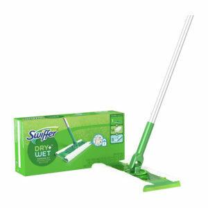 La mejor opción de limpiador de baño: Swiffer Sweeper 2-in-1, Floor Cleaner Mopping Kit