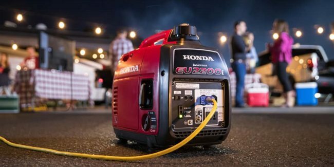 Bedste bærbare generator: Honda
