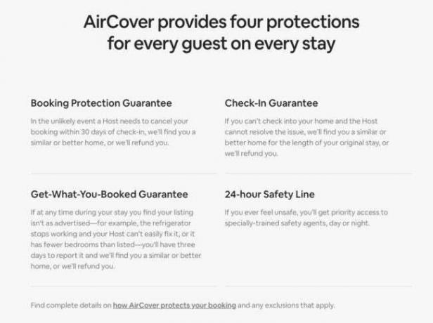 „Airbnb“ apžvalga „AirCover“.