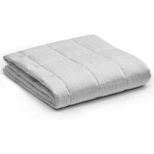 Лучший вариант утяжеленного одеяла: утяжеленное одеяло YnM, плотный 100% сертифицированный хлопок