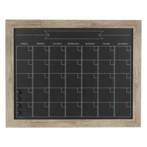 A melhor opção de calendário de parede: DesignOvation Beatrice Framed Magnetic Chalkboard