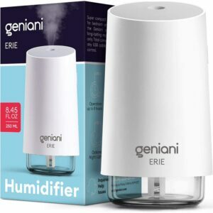 Cele mai bune opțiuni pentru umidificator de călătorie: umidificatoare portabile mici cu ceață GENIANI