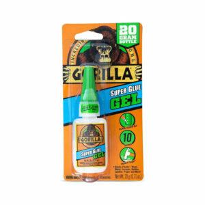 La meilleure option de super colle: Gorilla 7700104 Super Glue Gel