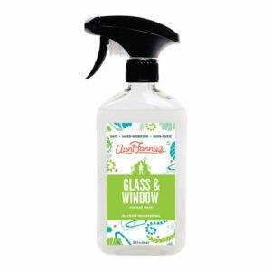 O melhor limpador para a opção de chuveiro de vidro: Lavagem de vinagre para limpeza de vidros e janelas da Tia Fannie